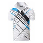 Men's Sports T-shirt Polo Shirt Short Sleeve Red Shirt Golf Tennis Pi-Mart