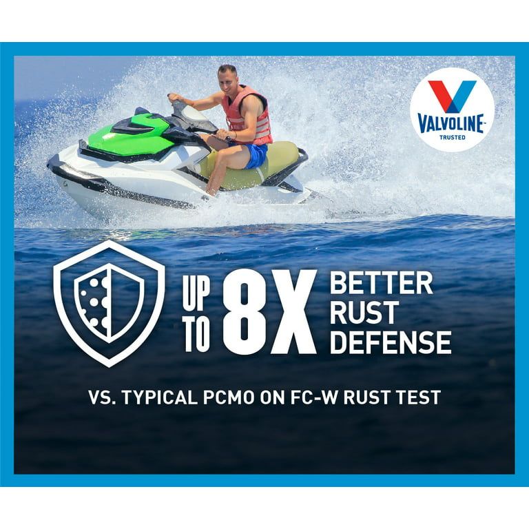 Valvoline 4-Stroke Marine 10W-30 Full Synthetic Engine Oil 1 GA