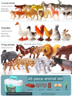 Simulation Of Animal Toy Model Sets Pi-Mart