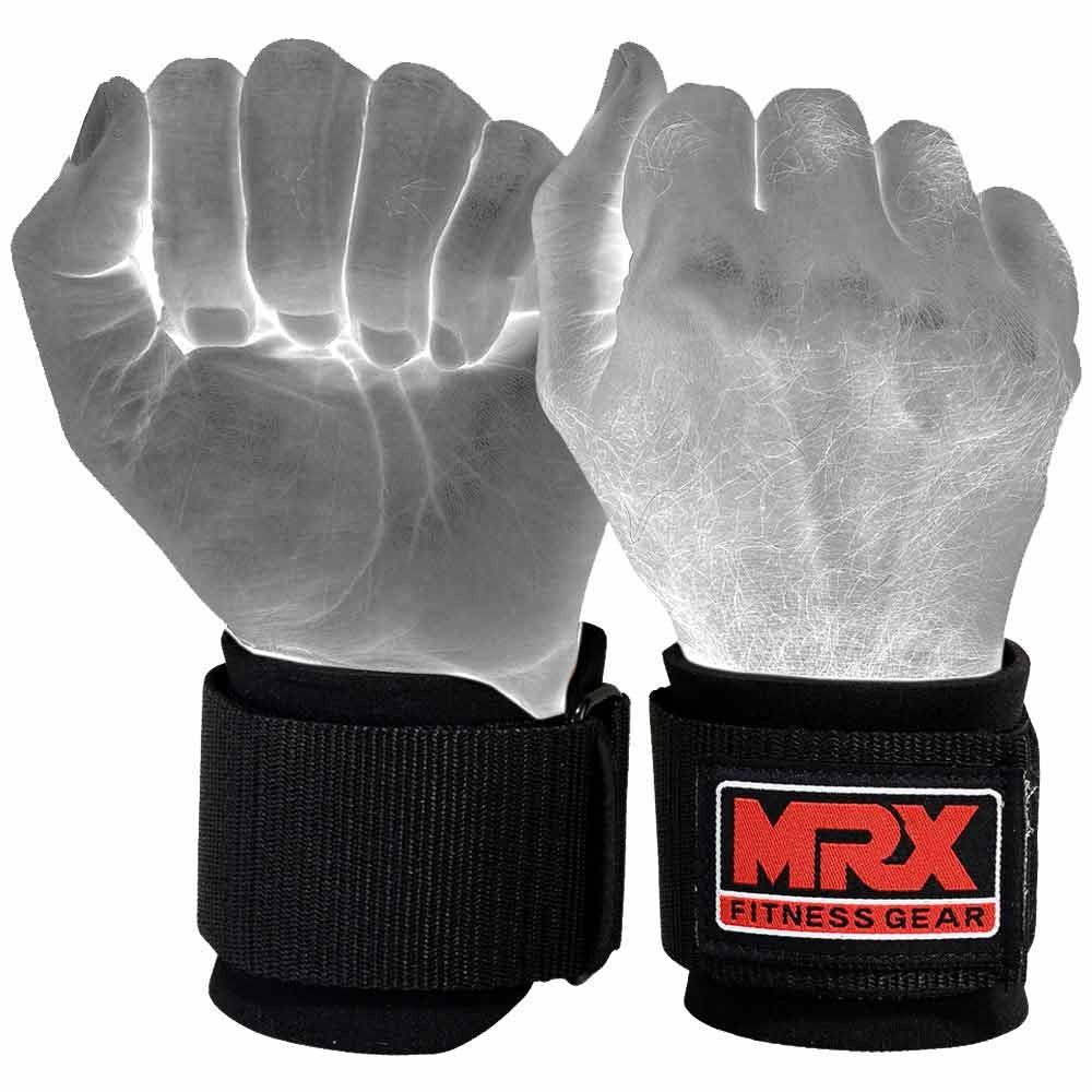 MRX Weight Lifting Wrist Straps Lifting Wrap Gym Bodybuilding Workout - SJB-DIAMOND ELITES