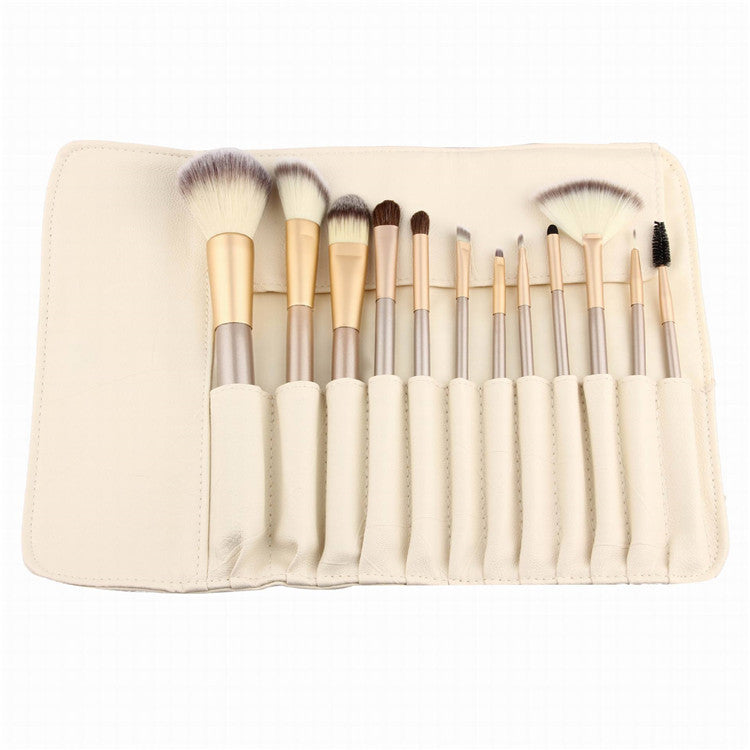 Spot Detonating 121824, White Make-up, White Make-up Brush, 24 Make-up And Brush Suits For Portable Beauty And Makeup Tools Pi-Mart