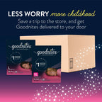 Goodnites Girls' Nighttime Bedwetting Underwear Size XL, 9 Count