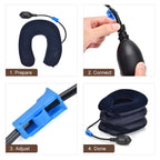 Portable Household Neck Stretching Instrument Inflatable Neck Support Pi-Mart
