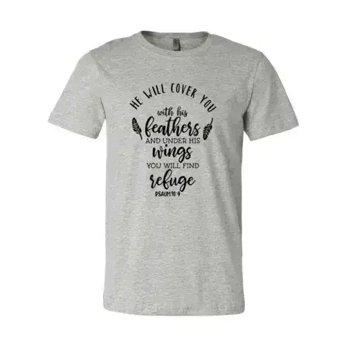DT0120 He Will Cover You With His Wings Shirt - SJB-DIAMOND ELITES