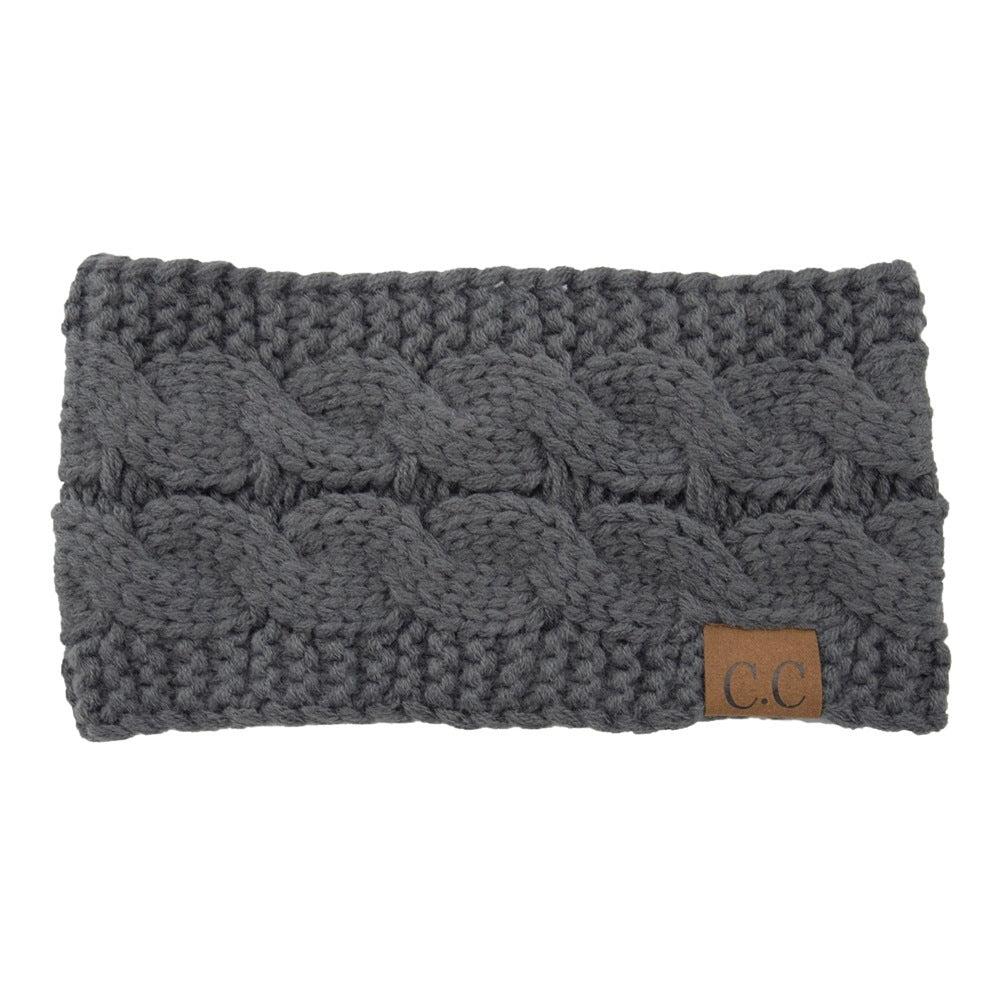 European And American Knitted Hairband Wool Variegated Pi-Mart