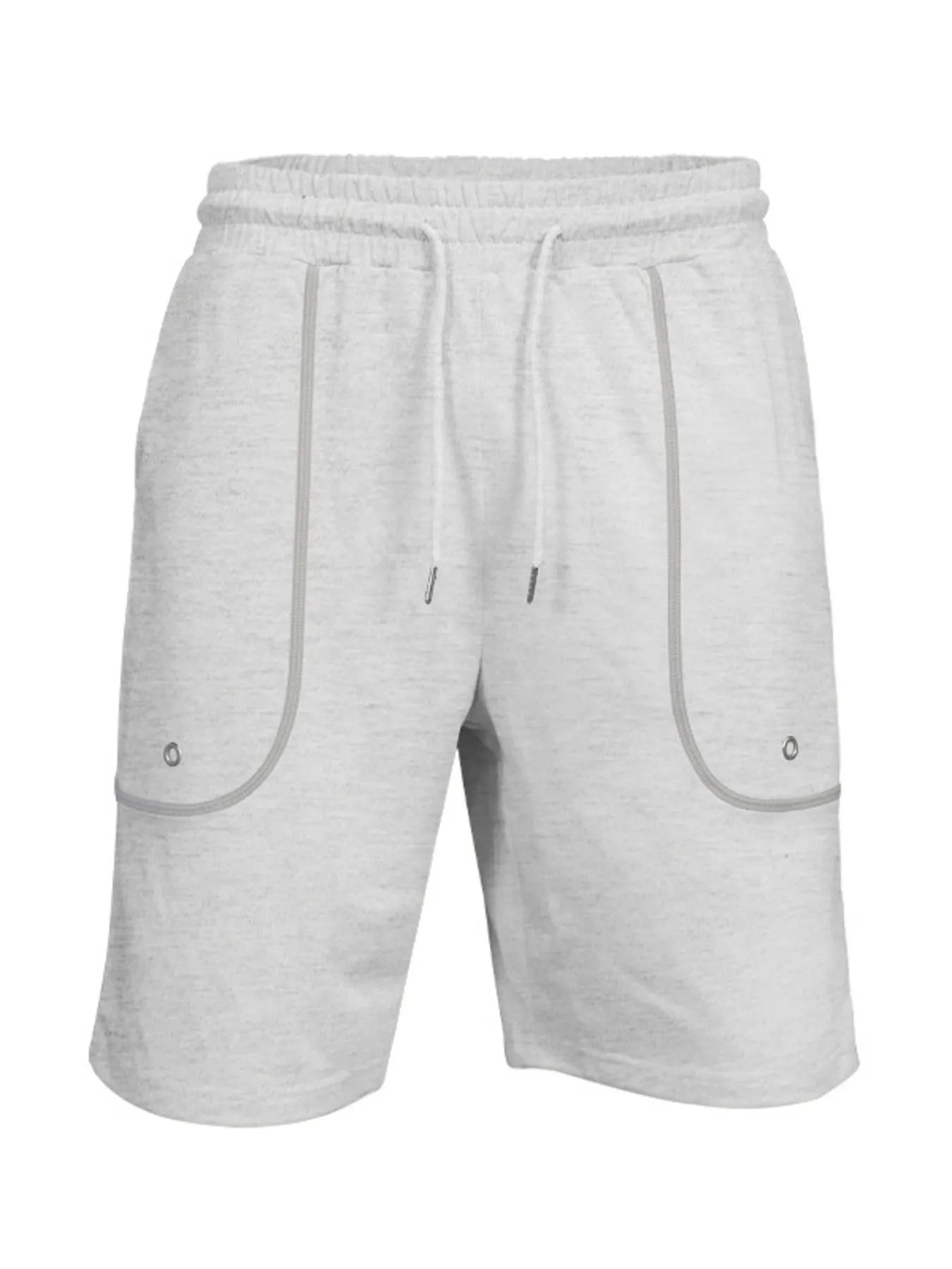 Comfy Men's 2-Piece Pocket Tee & Shorts Set THRIXINE