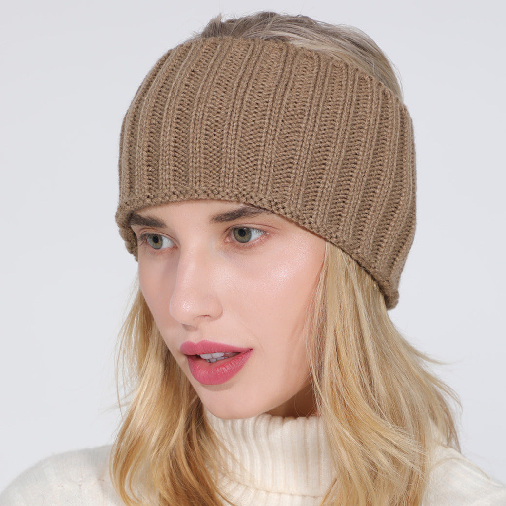Knitted Hairband Ladies Air Top Ponytail Pi-Mart