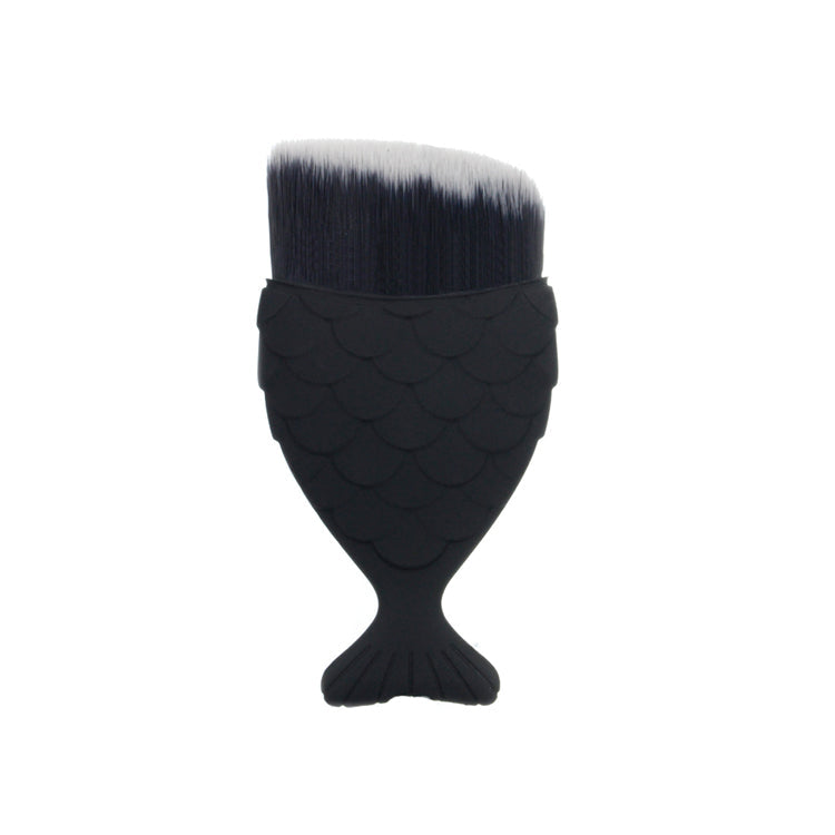 Fishtail makeup brush single Pi-Mart