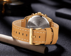 Sports Men's Leather Waterproof Date Display Casual Analog Luxury Watches Unique Design Perfect Gift - SJB-DIAMOND ELITES