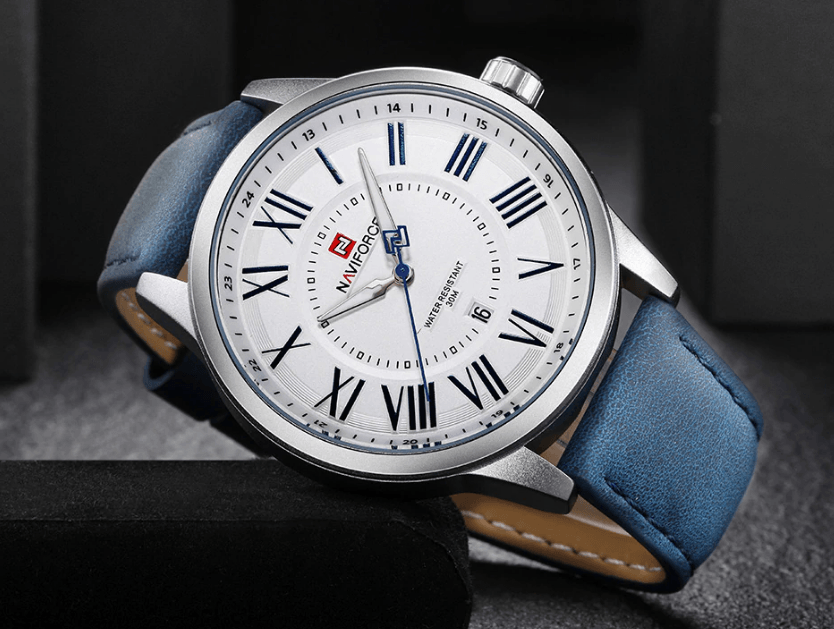 Universal Waterproof Watch With Details Of Great Design  Numbers And Date Display Perfect Gift - SJB-DIAMOND ELITES