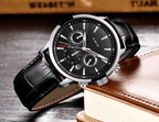 Men's  Waterproof Watch With Chronometers Day View Sport Analog Watches Excellent Look Perfect Gift For Him Stevvex
