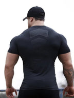 Men's Plus Size Round Neck Short Sleeve T-Shirt