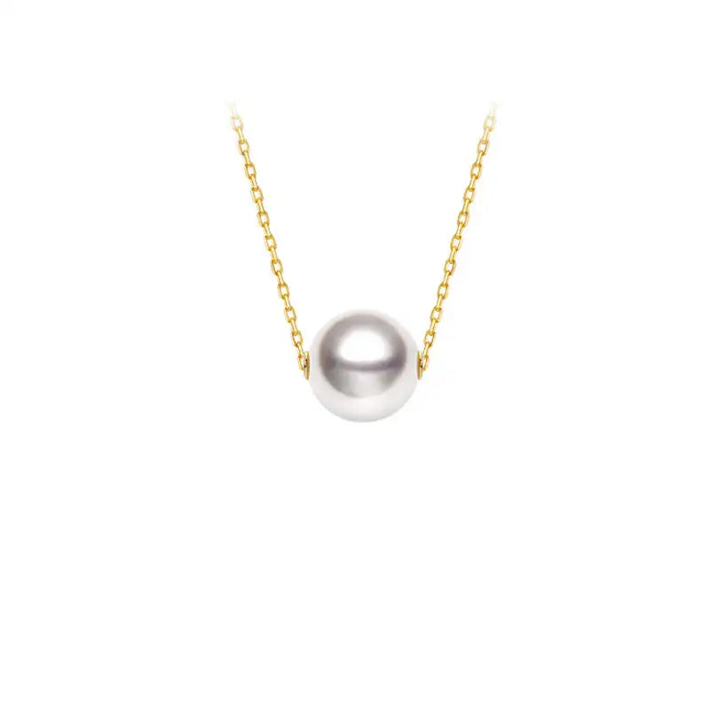 18K Gold Necklace Women's Fashion DIY Accessories