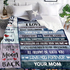 Cozy and Soft Flannel Blanket - A Loving Gift From Mom to Her Son!