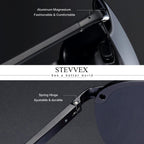 New Men Luxxury Elegent Sunglasses Pilot Driving Polarized Aluminum Magnesium Driving Glasses For Male and Women With UV400 Protection - SJB-DIAMOND ELITES