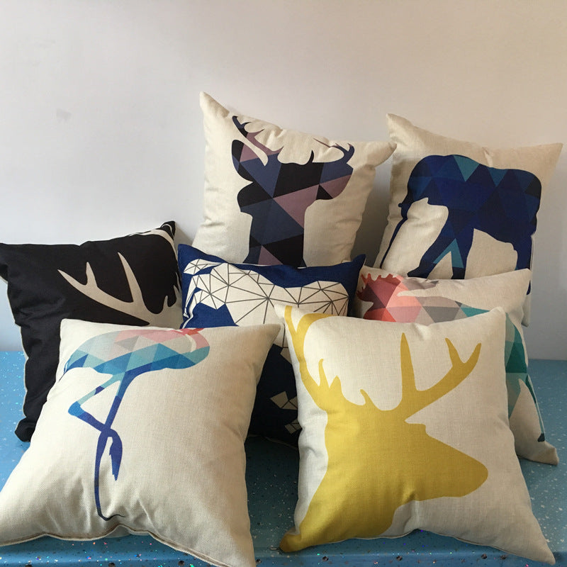 Cartoon pillow sofa cushion Pi-Mart