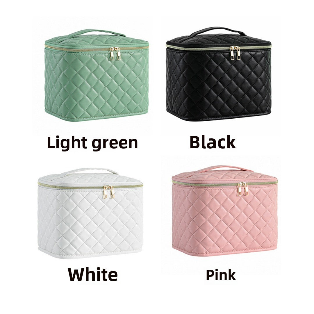 Cosmetic bag large capacity, travel portable cosmetic bag, waterproof multi-functional partition storage bag, large makeup bag,Travel makeup bag,Makeup bag organizers, - SJB-DIAMOND ELITES