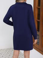 Elegant Long Sleeve Stretchy Dress Casual & Formal Dresses for Women
