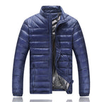 Men's light down jacket men's stand collar winter jacket XL men's men's