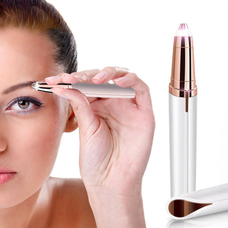 Eyebrow Epilator Maquiagem Profissional Completa Trymer Do Brwi Eye Brow Trimmer For Rasoir Visage Femme Make Up Eye Brow Shaper Lootquake LLC