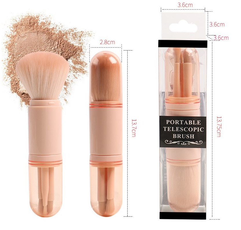 Portable Stretchable Multifunctional Makeup Brush Pi-Mart