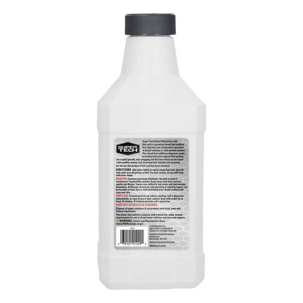 Super Tech Diesel Winterizer with Anti-Gel Fuel Additive, 32 oz.