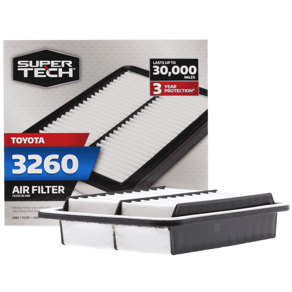 Super Tech 3260 Engine Air Filter, Replacement Filter for Toyota EasyOptionXY LLC