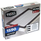 Super Tech 1590 Engine Air Filter, Replacement for GM Truck