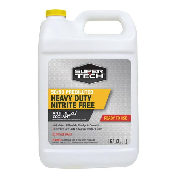 Super Tech Heavy Duty 50/50 Antifreeze, 1 Gallon, ST6053