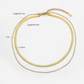 Herringbone Snake Necklace - SJB-DIAMOND ELITES
