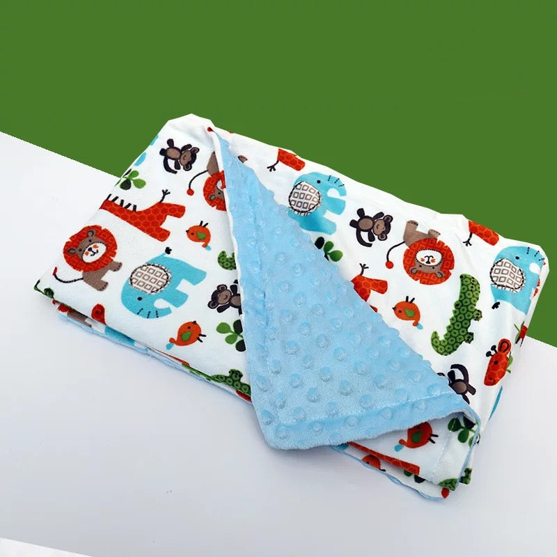 High Quality Baby Blanket Winter Flannel Fleece Flamingo Blanket Infant Swaddle Stroller Wrap For Newborn Baby Bedding Blankets Pi-Mart