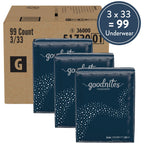 Goodnites Boys' Nighttime Bedwetting Underwear Size S/M, 99 Count