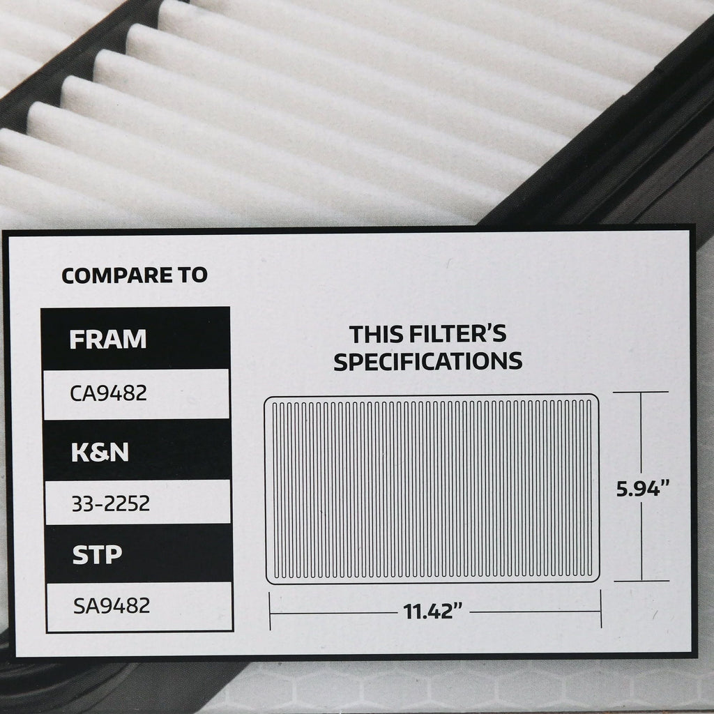 Super Tech 3275 Engine Air Filter, Replacement Filter for Toyota