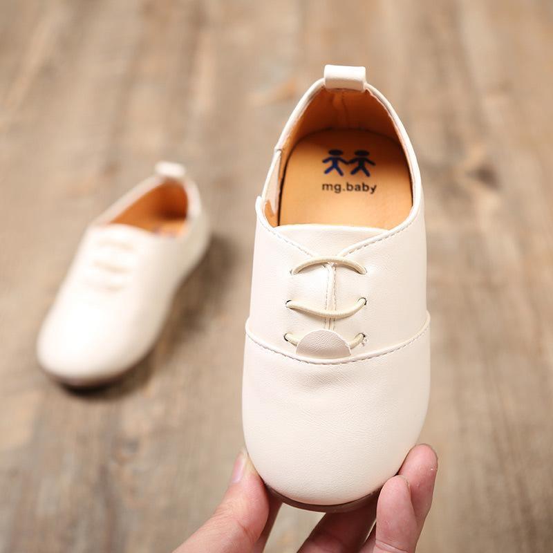 Luxury Leather Spring And Autumn Children Durable Shoe Boys And Girls Shoes Baby Walkers Casual Shoes Stevvex