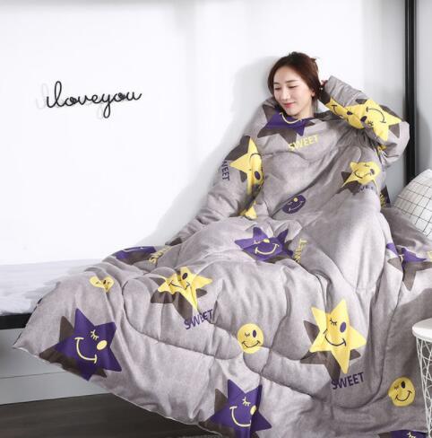 Winter Lazy Quilt with Sleeves Pi-Mart