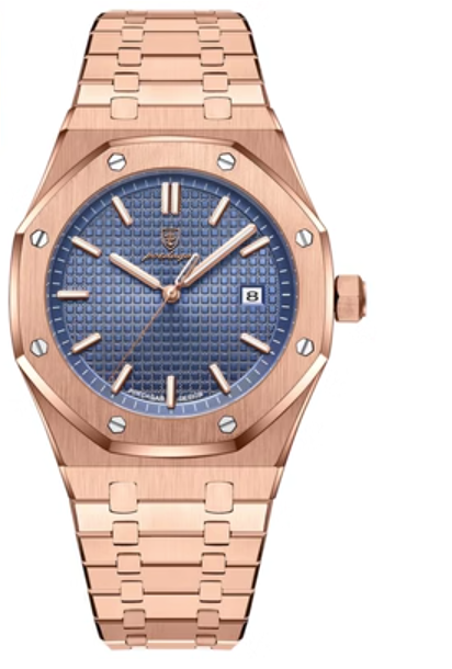 Waterproof Fashion Business Trend Luminous Calendar Watch Pi-Mart