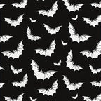 1pc Black And White Bat Pattern Blanket, Warm Cozy Soft Throw Blanket For Couch Bed Sofa