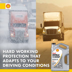 Shell Rotella T5 Synthetic Blend 15W-40 Diesel Engine Oil, 1 Gallon EasyOptionXY LLC