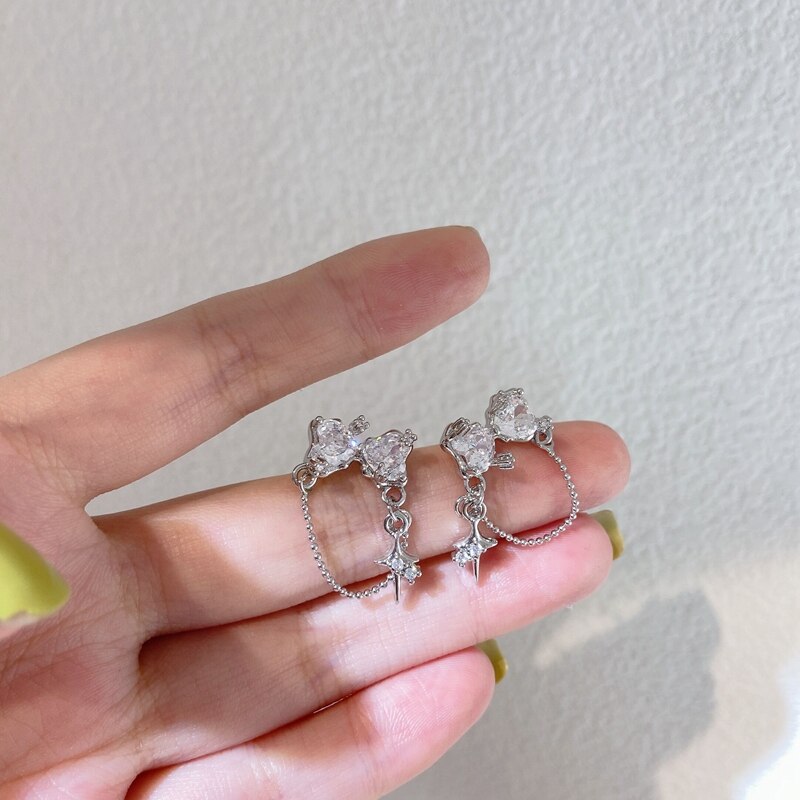 Bowknot Drop Earrings Pi-Mart