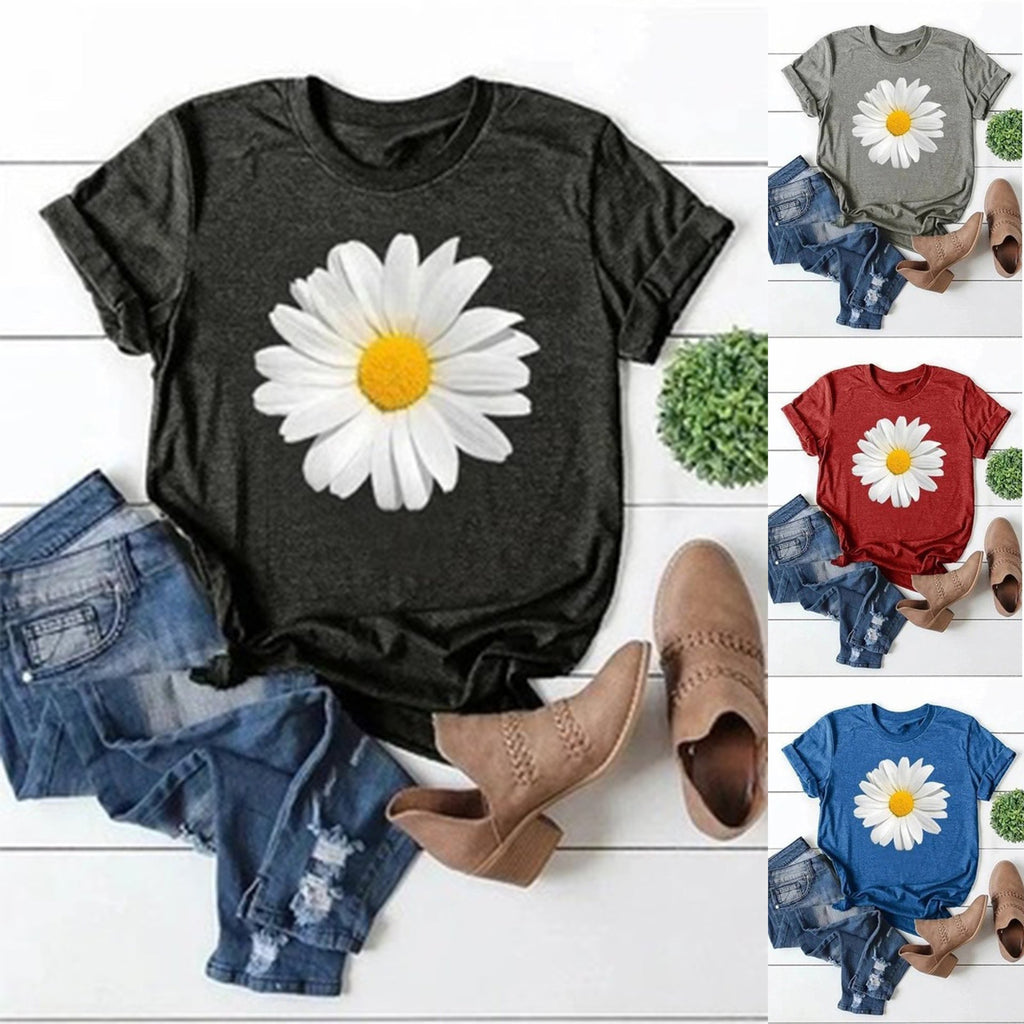 Ladies print t-shirt Pi-Mart