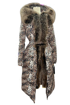 Genuine Silver Fox Down Insulated Parka - SJB-DIAMOND ELITES