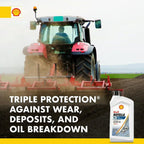 Shell Rotella T4 Triple Protection 15W-40 Diesel Motor Oil, 1 Quart EasyOptionXY LLC