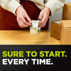 Scotch Sure Start Packaging Tape, Clear, 1.88 in x 54.6 yds, 4 Rolls EasyOptionXY LLC