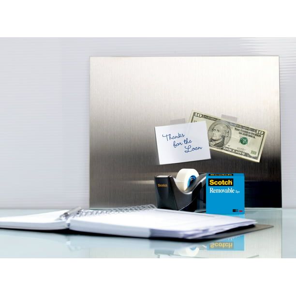 Scotch Removable Tape Refills, Clear, 1 in. Core, 2 Rolls EasyOptionXY LLC