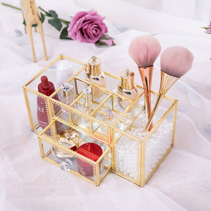 Skin care nail brush cosmetic storage bucket Pi-Mart