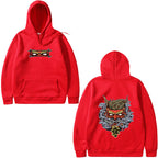 Hooded sweatshirt with pullover print Pi-Mart