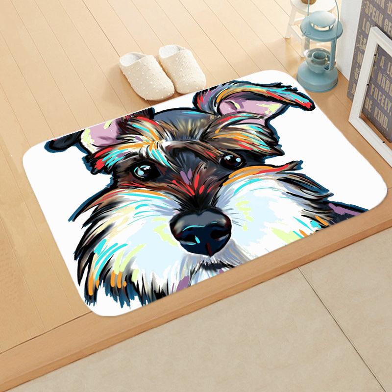 Digital Printing Floor Mat Bathroom Kitchen Toilet Absorbent non-slip Mat Pi-Mart