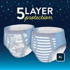 Goodnites Boys' Nighttime Bedwetting Underwear Size XL, 63 Count EasyOptionXY LLC
