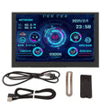 PC CPU Data Monitor 5in IPS USB C TYPE C Temperature Display PC CPU GPU RAM Data Monitor - SJB-DIAMOND ELITES
