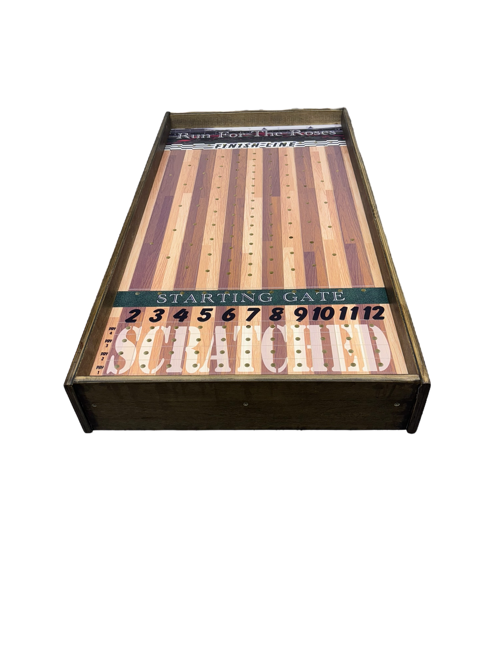 Jumbo Horse Game with Stained Rails blastcornhole
